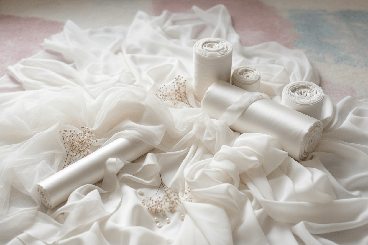 Choosing the best fabrics for flower girl dresses
