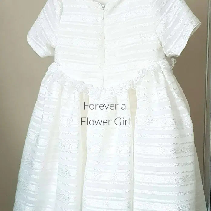 Baby Silk Flower Girl Dress image 5