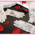 Girls Lace Gloves for weddings and communions image 0