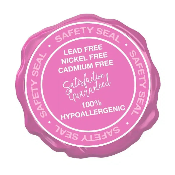 safety seal for Flower Girl Earrings image 3
