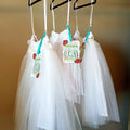 Image of 3 Girls White Tulle Skirts image 0
