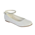 Ivory flower girl shoes image 0