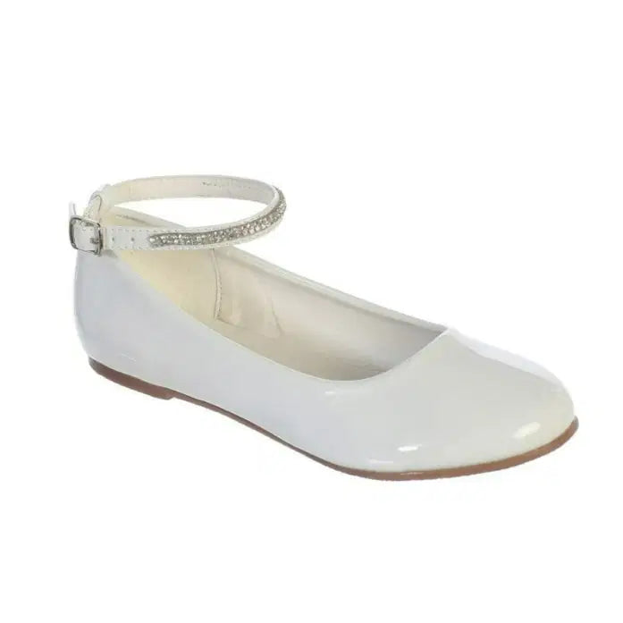 Ivory flower girl shoes image 0