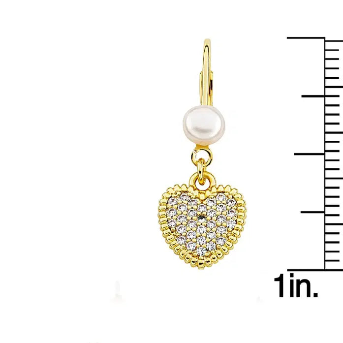 length chart for Earrings For Girls image 1