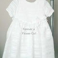 Baby Silk Flower Girl Dress image 0