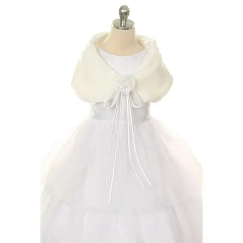 Ivory  Fur Shawl for kids image 1